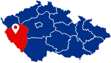 Obrysová mapa ČR