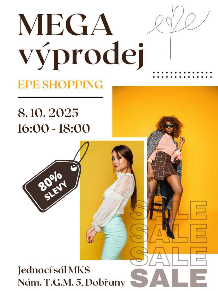 výprodej oděvy kosmetika