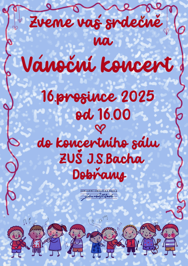vánoční koncert koncertní sál ZUŠ