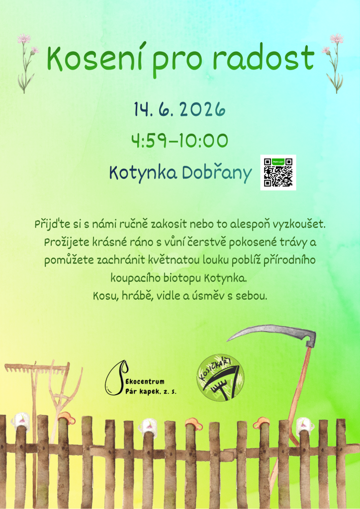 kosení trávy