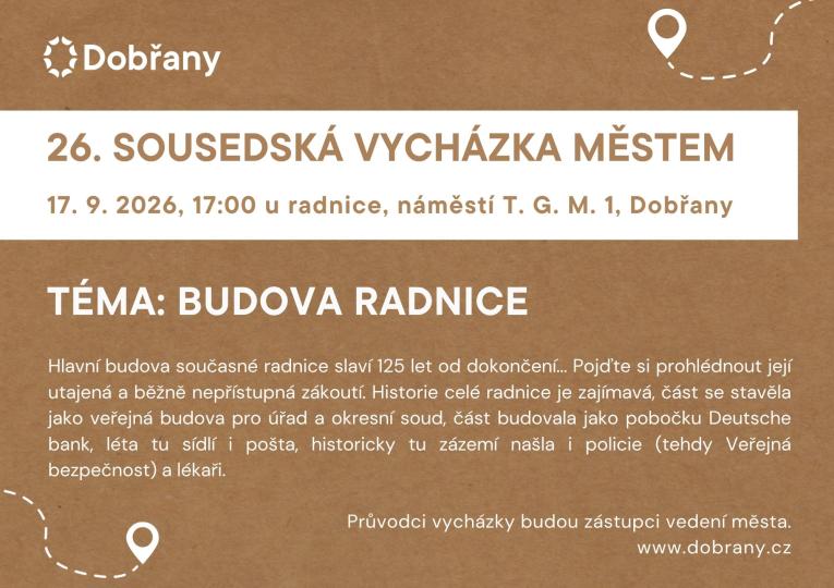 sousedská vycházka