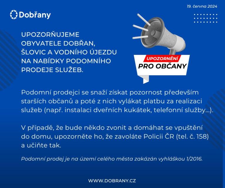 podomní prodej
