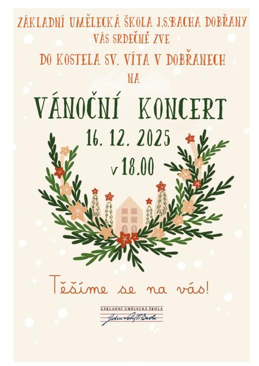 vánoční kocert v kostele sv. Víta