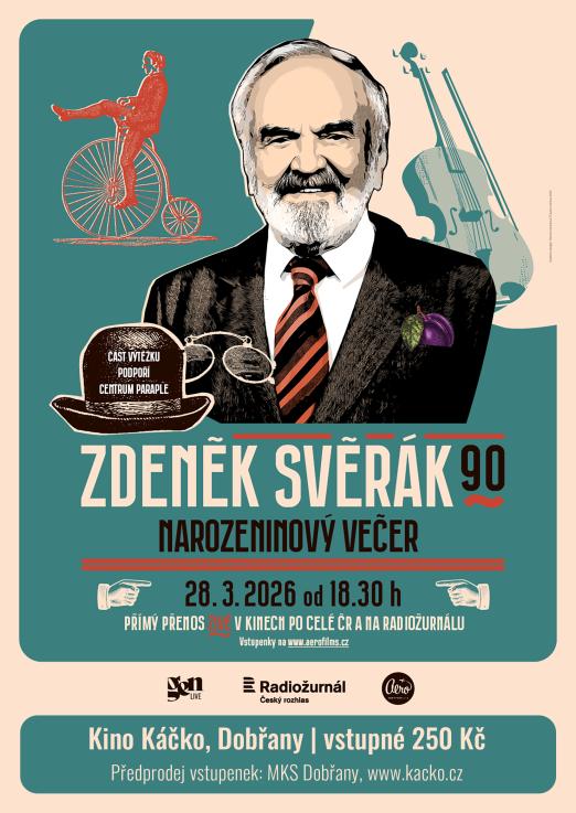 přímý přenos oslavy narozenin Zdeněk Svěrák