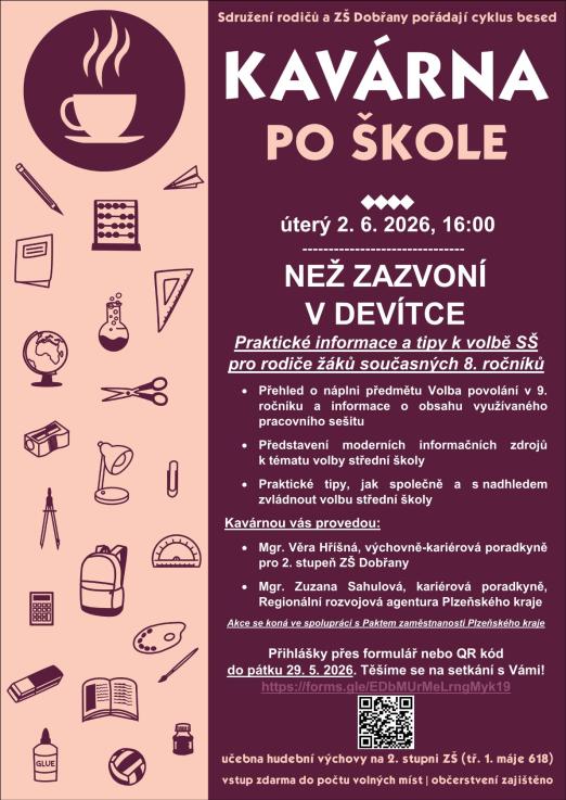 kavárna po&nbsp;škole