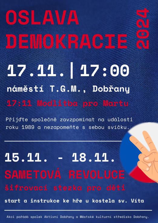 oslava demokracie