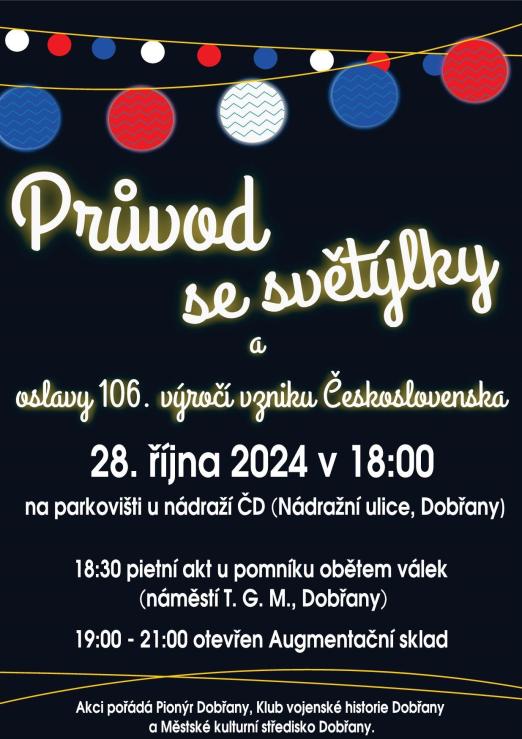 lampionový průvod, pietní akt