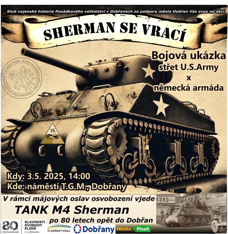 bojová ukázka, osvobození 80 let