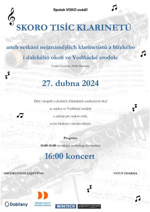 koncert klarinetistů