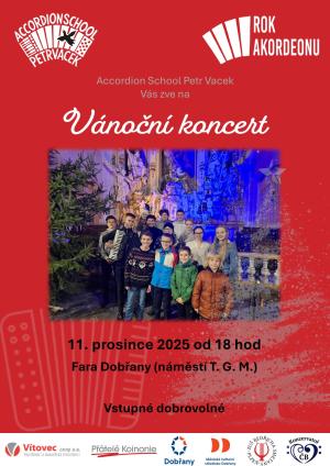 vánoční koncert fara Dobřany