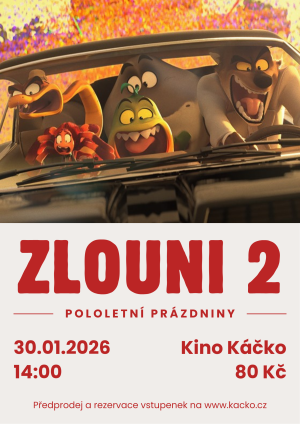 animovaná projekce pro děti
