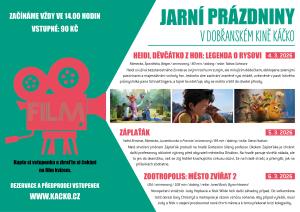 jarní prázdniny v Káčku